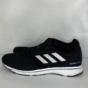 Adidas Womens Adizero Adios 4 Black Running Shoes